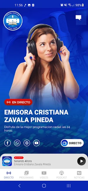 Emisora Cristiana Zavala Screenshot 1
