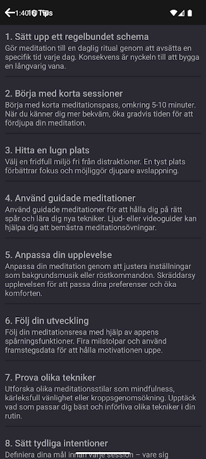 Flygvapnets Meditation Screenshot 1