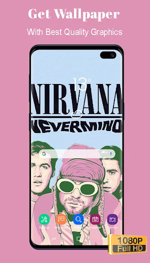 Nirvana Wallpaper Screenshot 1