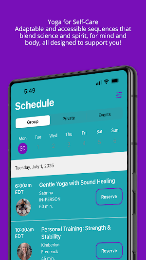 LifesWork Yoga Screenshot 3