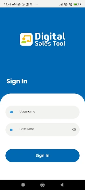 Digital Sales Tool Screenshot 1