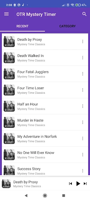 Radio Mystery Time Classics Screenshot 1