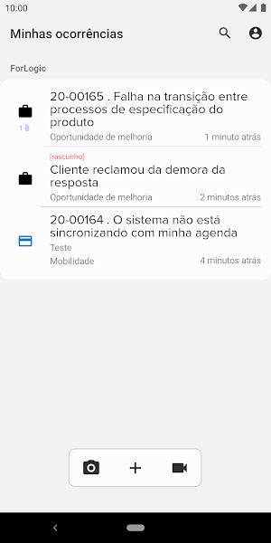 Qualiex Ocorrências Screenshot 0