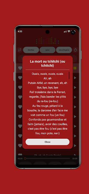 Koba Lad & Lyrics Offline Screenshot 2