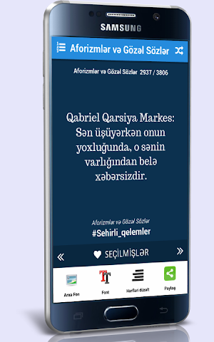Gözəl Sözlər - ( Statuslar 2019) Screenshot 0