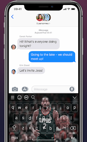 Kawhi Leonard Keyboard Clippers Theme 2021 4r Fans Screenshot 3