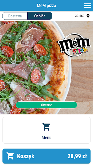 MeM pizza Screenshot 0