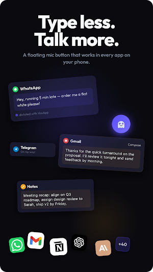 Vox: Voice to Text Anywhere Screenshot 0
