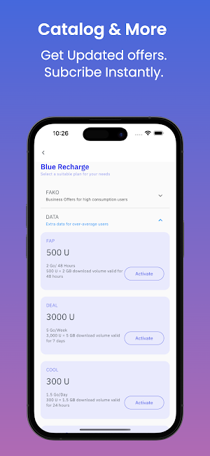 Blue Recharge Screenshot 3