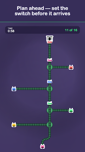 Railsort: Train Brain Puzzle Screenshot 2