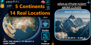 Wingsuit Ride The Wind Screenshot 0