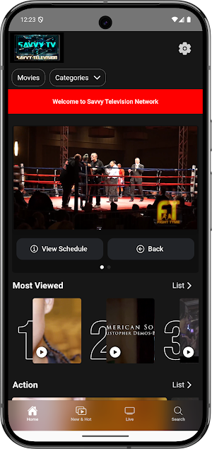 Savvy Television Network Screenshot 0