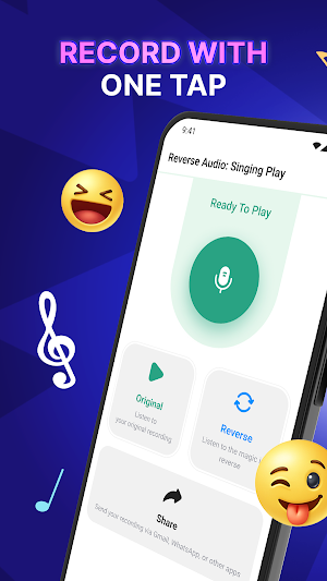 Reverse Audio: Singing Play Screenshot 1
