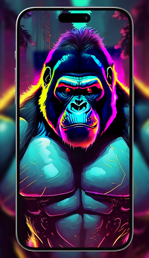 Neon Animal Wallpaper Screenshot 3