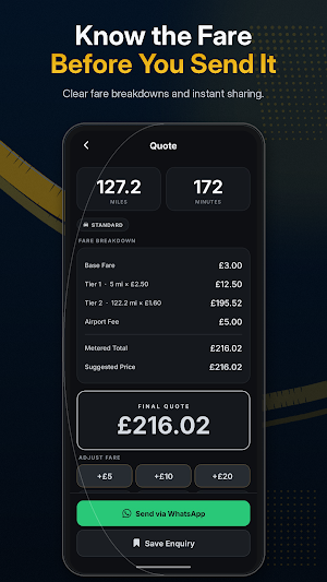 FareSlate – for PHV Drivers Screenshot 1