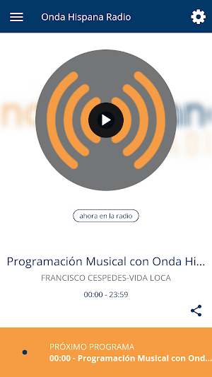 Onda Hispana Radio Screenshot 0