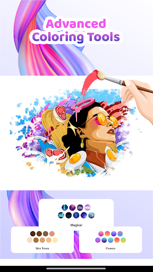 Pop Color: Painting & Coloring Screenshot 1