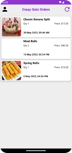CrazyEats Business Screenshot 1