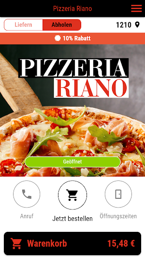 Pizzeria Riano Screenshot 0