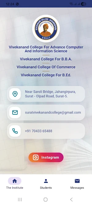 Vivekanand College Surat Screenshot 0