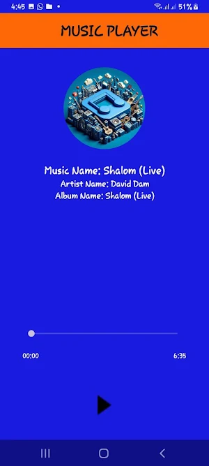Music Player Screenshot 1