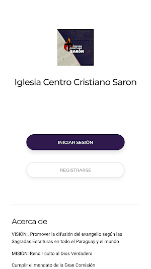 Centro Cristiano Saron Screenshot 0