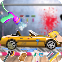 Toddlers Cars Auto Garage Wash