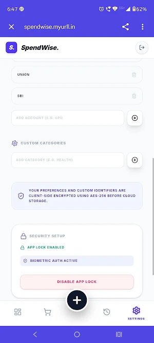 SpendWise: Expense Tracker Screenshot 3