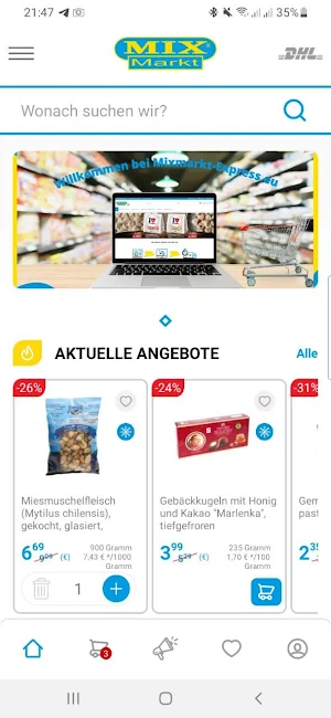 Mix Markt Express Screenshot 0