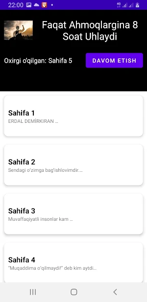 Faqat Ahmoqlar 8 Soat Uhlaydi Screenshot 1