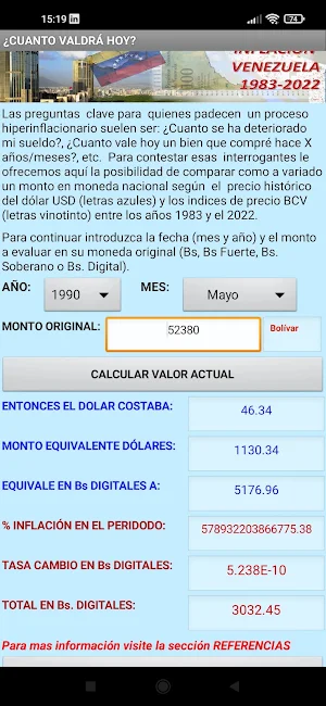 InflaVenezuela Screenshot 2