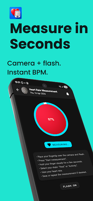 PulseTrack - Heart Monitor Screenshot 0
