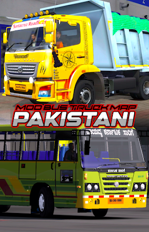 Mod Bus Truck Map Pakistani Screenshot 0