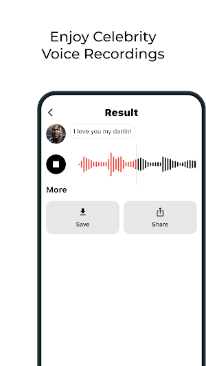 VoiceApp: Celebrity Cloner AI Screenshot 3