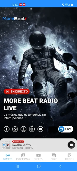 MoreBeat Radio v2 Screenshot 2