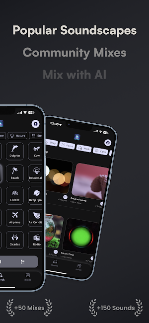 WaveMix Sleep Sound Soundscape Screenshot 1