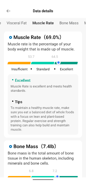 GOLO Wellness Scale Screenshot 3