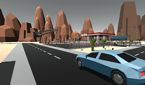 SPBU Simulator : Desert Theme Screenshot 0