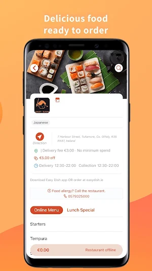 Daoti Sushi Screenshot 2