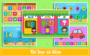 Bé Học Bảng Chữ Cái, Học Số Đếm Tiếng Việt Screenshot 3