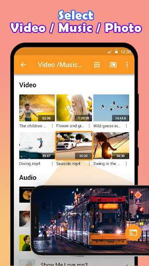 Smart TV Cast Screen Mirroring Screenshot 1