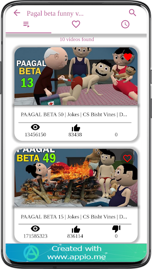 Pagal Beta Funny Videos Screenshot 1