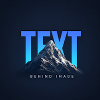Text Behind Image Editor