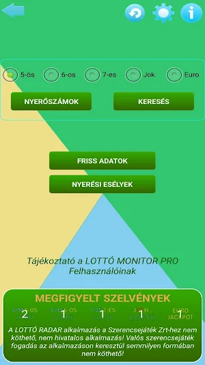 Magyar Lottó Radar Extra Screenshot 0