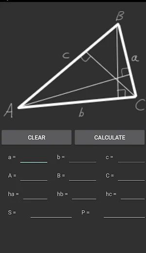 Geometric calculator Screenshot 3