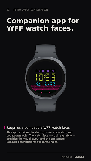 Retro Watch Complication Screenshot 0