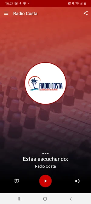 Radio Costa Online Screenshot 1