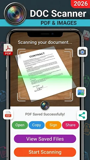 Doc Scanner: PDF & Signature Screenshot 2