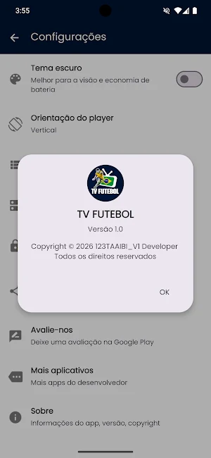 TV Futebol Brasileiro Ao Vivo Screenshot 2