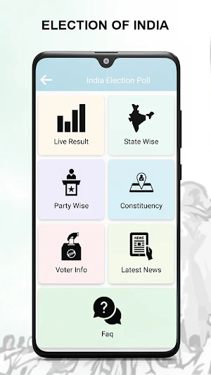 Election of India Live Results Screenshot 0